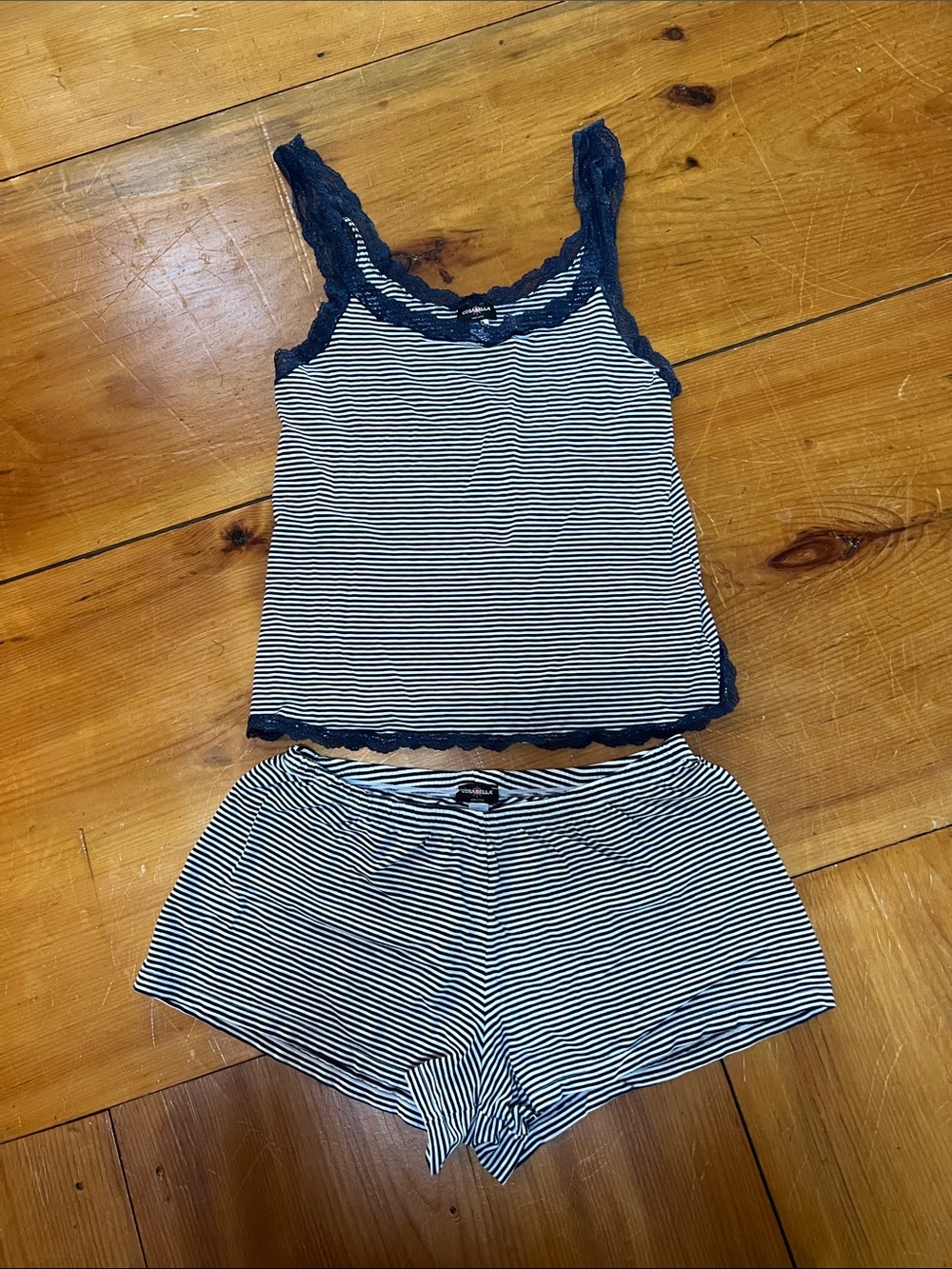 EUC Cosabella summer tank & shorts sleep set size Medium